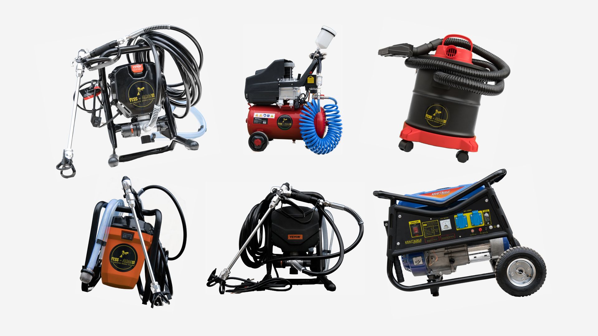 Festékszóró gépek bérlése